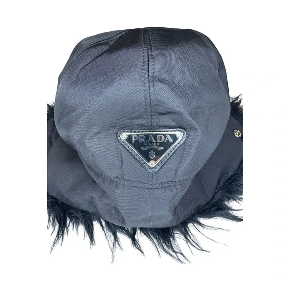 PRADA FAUX FUR HAT (UNISEX) - Picture 3 of 7
